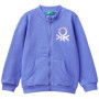 Pull Cardigan en Coton Bleu United Colors of Benetton