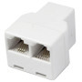 Raccord RJ45 Femelle Double - Connecteur Ethernet GEFOM