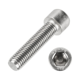 Lot de 10 vis à tête cylindrique M10 x 35 en acier inoxydable A2