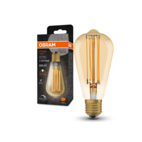 Ampoule LED Dimmable Vintage E27 60W - Lumière Chaude 2200K - Osram