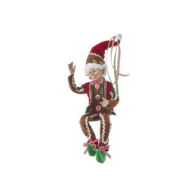 Figurine Lutin en Pain d'Épices - RAZ Imports 40,6 cm