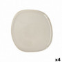 Assiette plate Bidasoa Ikonic Céramique Blanc (26,5 x 25,7 x 1,5 cm) (Pack 4x) 58,99 €