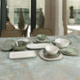 Assiette plate Bidasoa Ikonic Céramique Vert (20,2 x 19,7 cm) (Pack 6x) 56,99 €