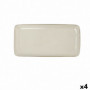 Plat à Gratin Bidasoa Ikonic Blanc Céramique (28 x 14 cm) (Pack 4x) 63,99 €