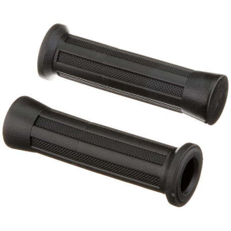 Poignées de Guidon Noires RMS pour Vespa 50-125 PK/XL - Style Vintage