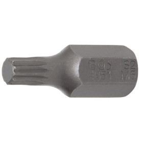 Embout BGS 4851 10 mm pour XZN M6 - Longueur 30 mm