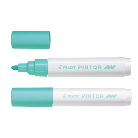 Marqueur à Gouache Pilot MK Pintor 1,4 mm - Vert d'Eau Multicolore