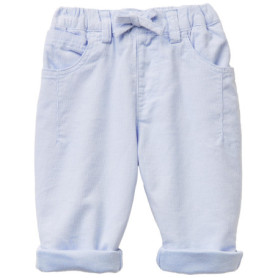 Pantalon en Velours Bleu pour Bébé Garçon - United Colors of Benetton