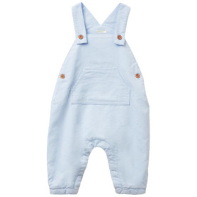 Salopette en Velours Bleu pour Bébé Garçon - United Colors of Benetton
