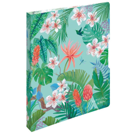 Classeur Herlitz Ladylike Jungle A4 à 2 anneaux en polypropylène