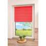 Store Enrouleur Double Khome Madrid Rouge 60 x 150 cm sans Perçage