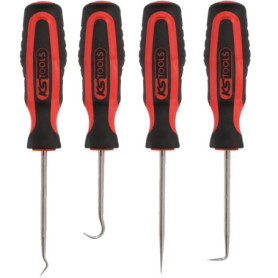 Jeu de 4 Crochets Bi-Composants KS TOOLS - Outils Pratiques et Durables