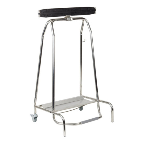 Poubelle à Pédale en Acier Inoxydable APS - 120 Litres