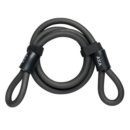 Câble de Sécurité AXA Newton Double Loop 120 cm - Niveau 4
