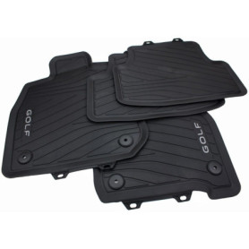 Tapis de Sol en Caoutchouc Premium pour Golf 8 Variant Mild-Hybrid - Ensemble de 4