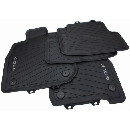 Tapis de Sol en Caoutchouc Premium pour Golf 8 Variant Mild-Hybrid - Ensemble de 4