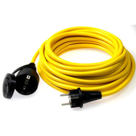 Rallonge Électrique Extérieure 25m Jaune IP44 - as-Schwabe