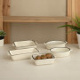 Casserole Quid Cocco Céramique Blanc (23 x 11 x 4,5 cm) (Pack 12x) 95,99 €