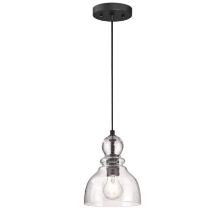 Suspension Vintage en Verre Bronze Huilé - Westinghouse