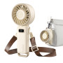 Diveblues Mini Ventilateur Portable Turbo,100 Vitesses à Flux d’Air Puissant 7,4 m/s, Petit Ventilateur de Poche Pliable 4-en-1 