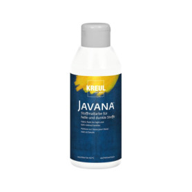 Peinture pour Tissu Javana KREUL - Flacon de 250 ml, Couleur Blanche, Résistante au Lavage