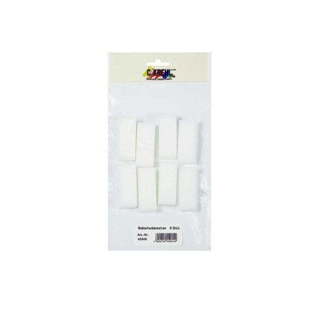 Éponges à Peindre Blanches KREUL - 8 Pièces pour Enfants