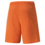 Short de Football PUMA Team Rise pour Homme - Orange et Noir, Taille XXL