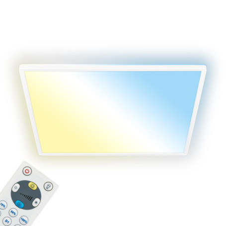 Plafonnier LED Briloner avec Télécommande - Éclairage Dimmable et Température de Couleur Ajustable