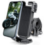 Support Téléphone Moto AiQInu - Fixation Universelle pour Smartphones 4.7" à 6.8"