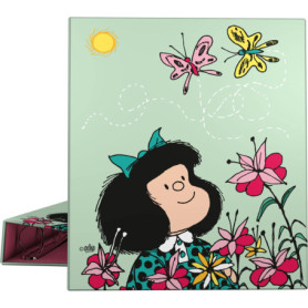 Classeur à Anneaux A4 Grafoplás Mafalda Primavera - 4 Anneaux Mixtes 40 mm