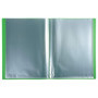Exacompta Protège-documents OPAK - 8 Pochettes Cristal A4 Vert Clair