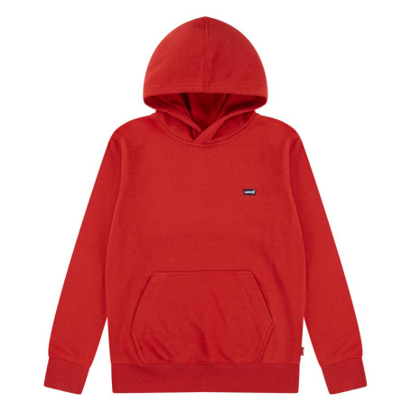 Sweatshirt à Capuche Levi's Batwing pour Enfants - Rouge Pompeian