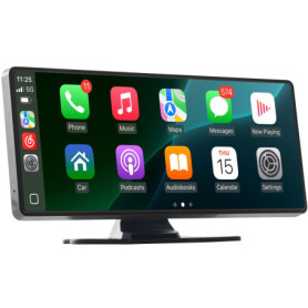Autoradio VEVOR HD 25,4 cm avec CarPlay et Android Auto - Navigation GPS et Bluetooth