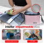 Sac à Lunch Isotherme 4L Rose Chinée - Iris Barcelona