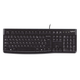 Clavier Logitech K120 Silencieux et Étanche - QWERTZ Allemand