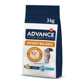 Advance Veterinary Diets Weight Balance - Croquettes Diététiques pour Chats Adultes 3kg
