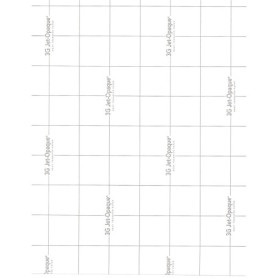 Lot de 25 Feuilles de Papier Transfert Thermique 3G Jet Opaque A4