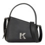 Mini Sac Cuir Noir KLJ Geo de Karl Lagerfeld Jeans