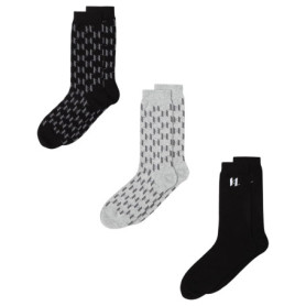 Lot de 3 Chaussettes Monogramme Karl Lagerfeld pour Hommes