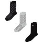Lot de 3 Chaussettes Monogramme Karl Lagerfeld pour Hommes