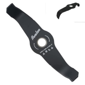 Lame incurvée à 2 pointes Avalon pour débroussailleuse - 300 mm