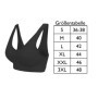 Soutien-Gorge Sport Confort Seamless Boolavard - Bustier Noir pour Activités Intenses