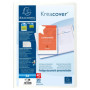 Exacompta Kreacover - Carton de 20 Protège-documents A4 Blanc