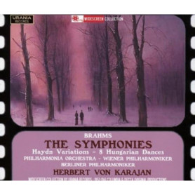 Brahms : Intégrale des Symphonies dirigée par Karajan