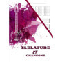 Cahier de Tablature et Paroles pour Guitare - 50 Pages de Musique