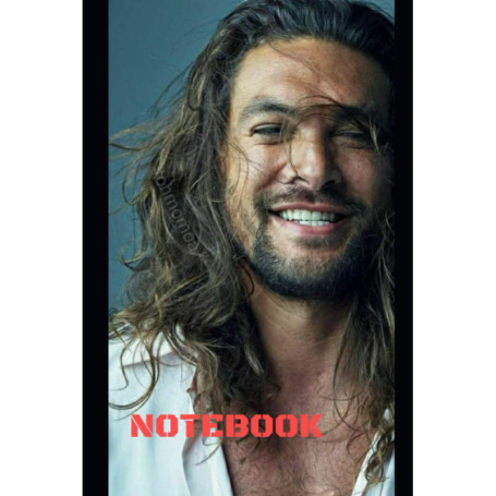 Carnet Jason Momoa : Idéal pour l'École ou comme Journal, Plus de 100 Pages Lignées
