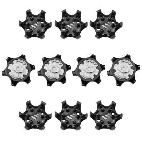 YunBey 10 Pics de Golf en Plastique Durable pour Chaussures de Golf