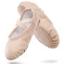 Ballerines en Cuir Beige pour Danse et Yoga - Chaussures Confortables