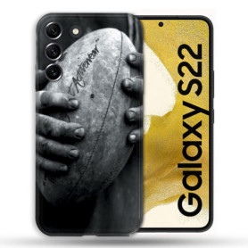 Coque Vintage Rugby pour Samsung Galaxy S22 - Protection Élégante