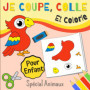 Cahier d'Activités Manuelles pour Enfants : Découpage, Collage et Colorie